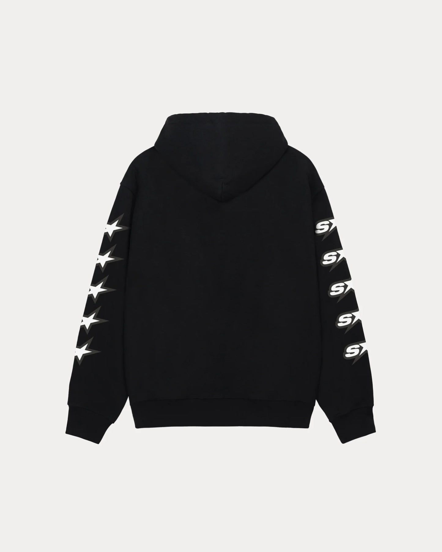 STUSSY SPEEDWAY ZIP HOODIE (BLACK)
