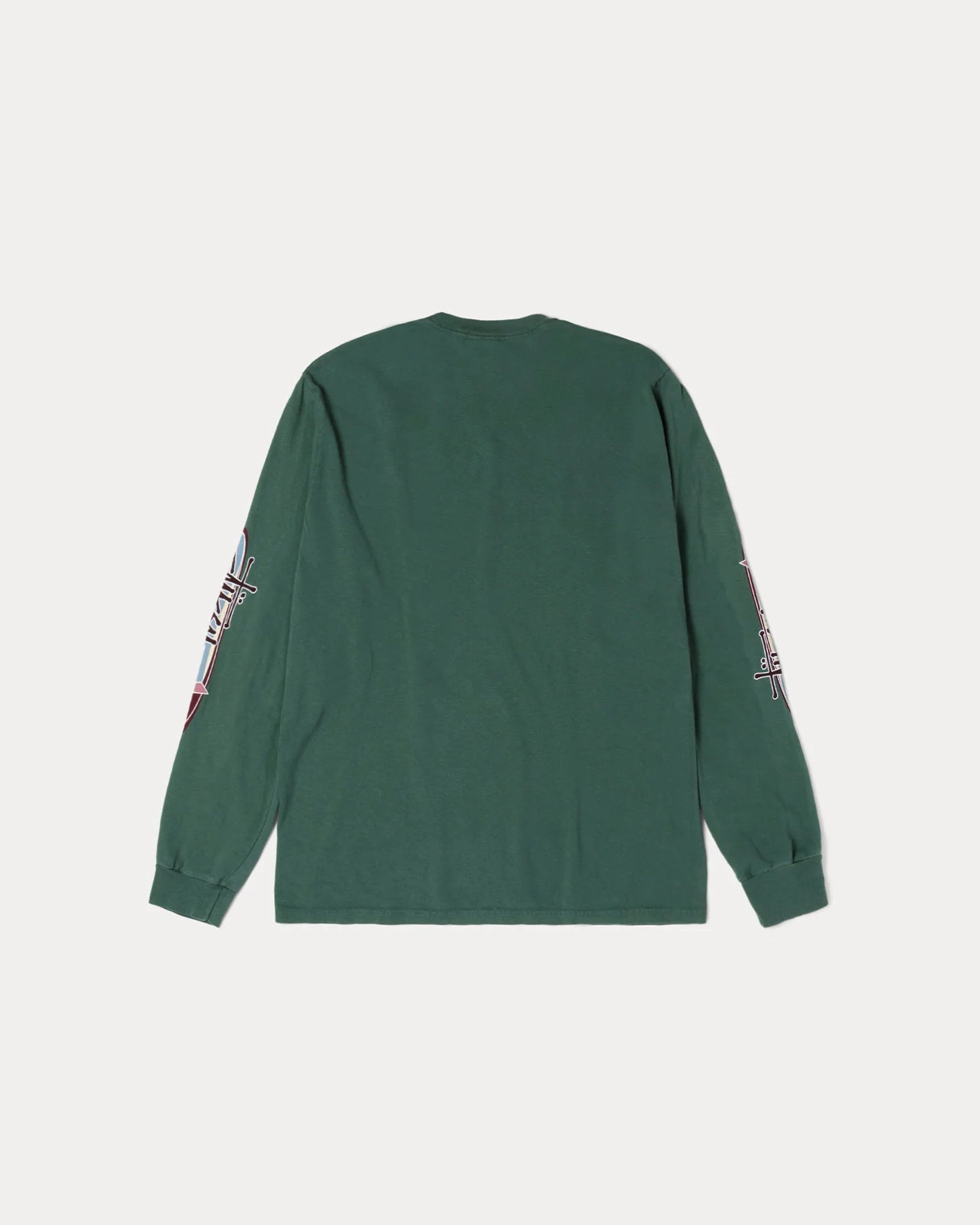 STUSSY TWO STAR PIGMENT DYED L/S (PINE)