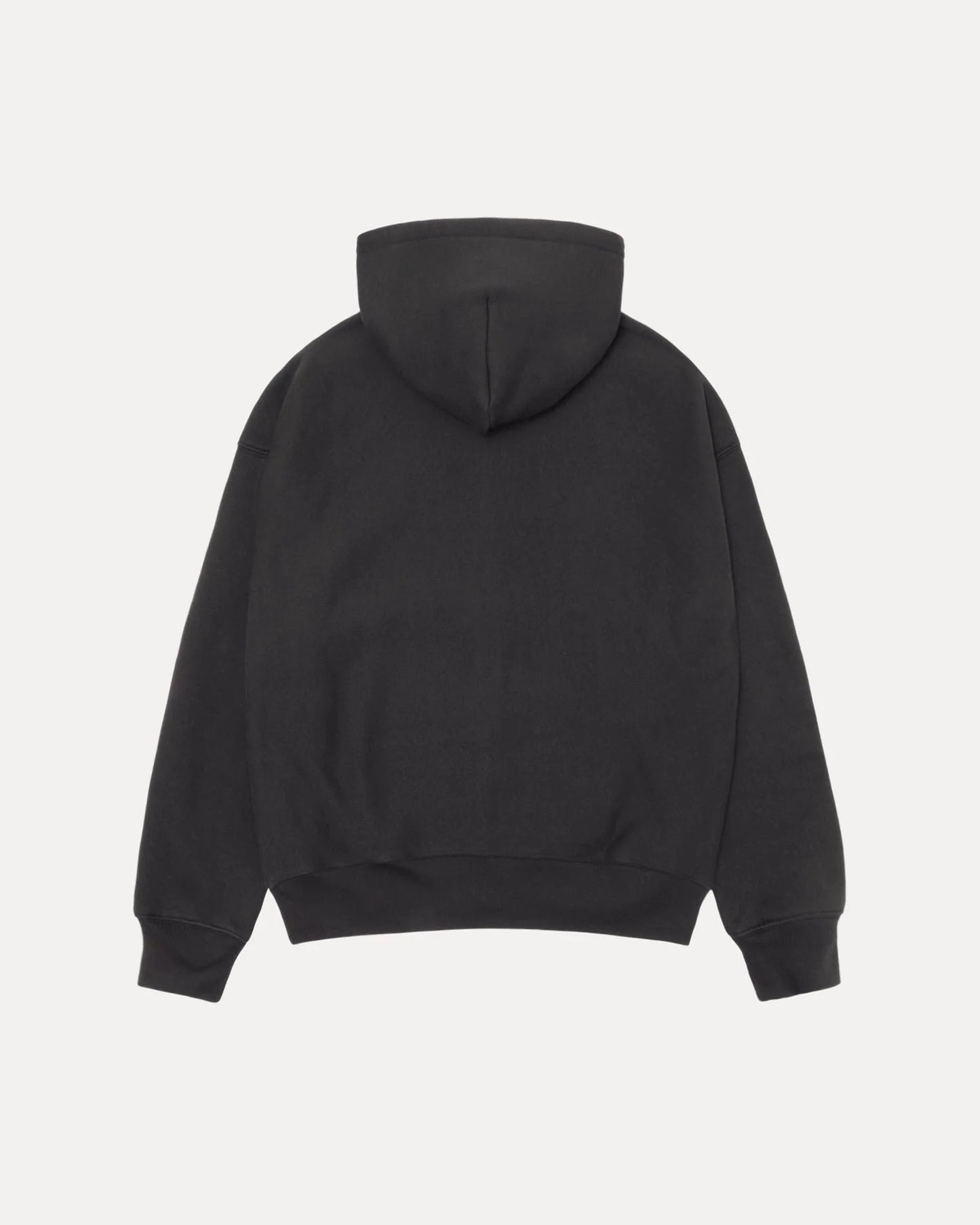 STUSSY APPLIQUÉ HOODIE (BLACK)
