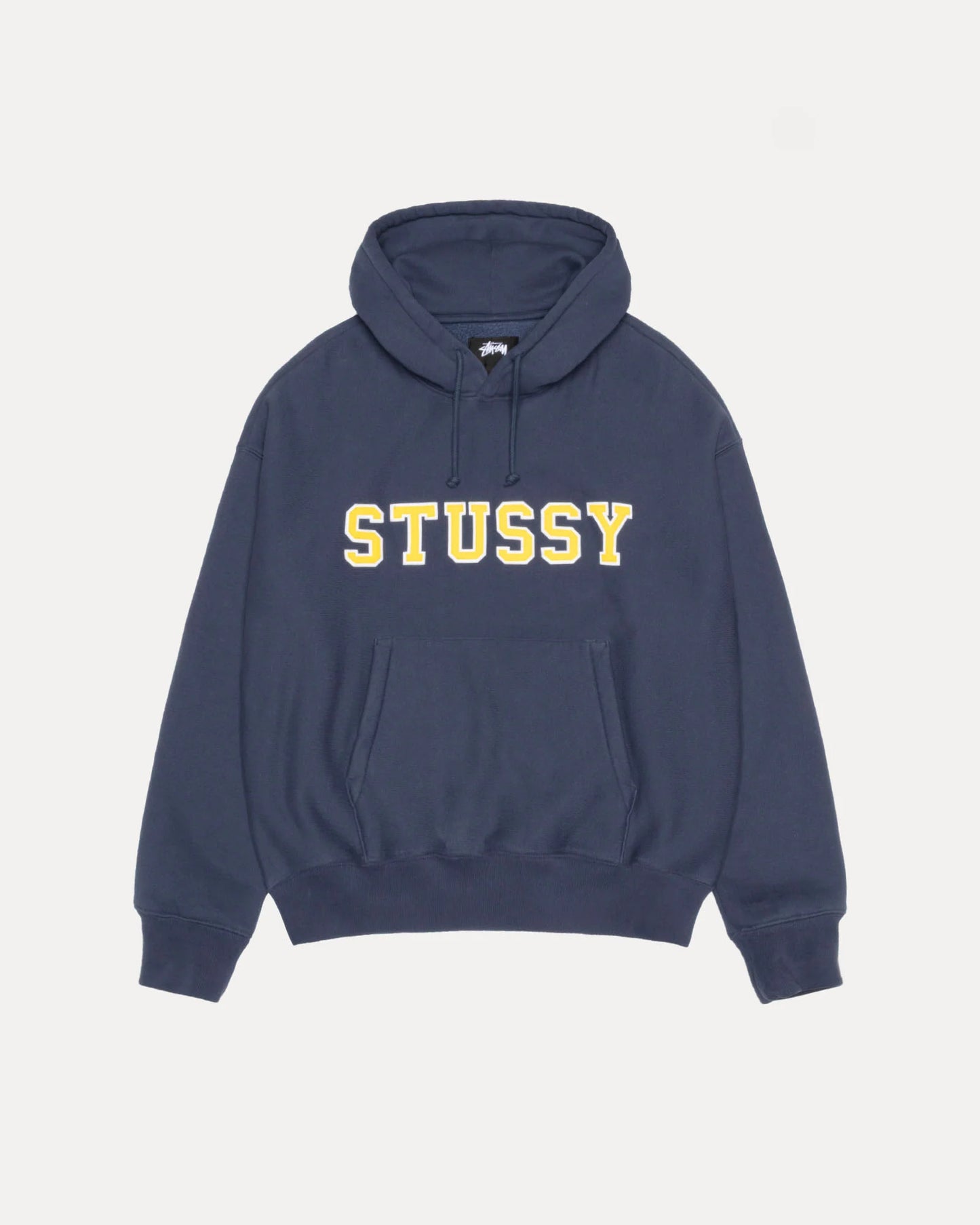 STUSSY APPLIQUÉ HOODIE (NAVY)