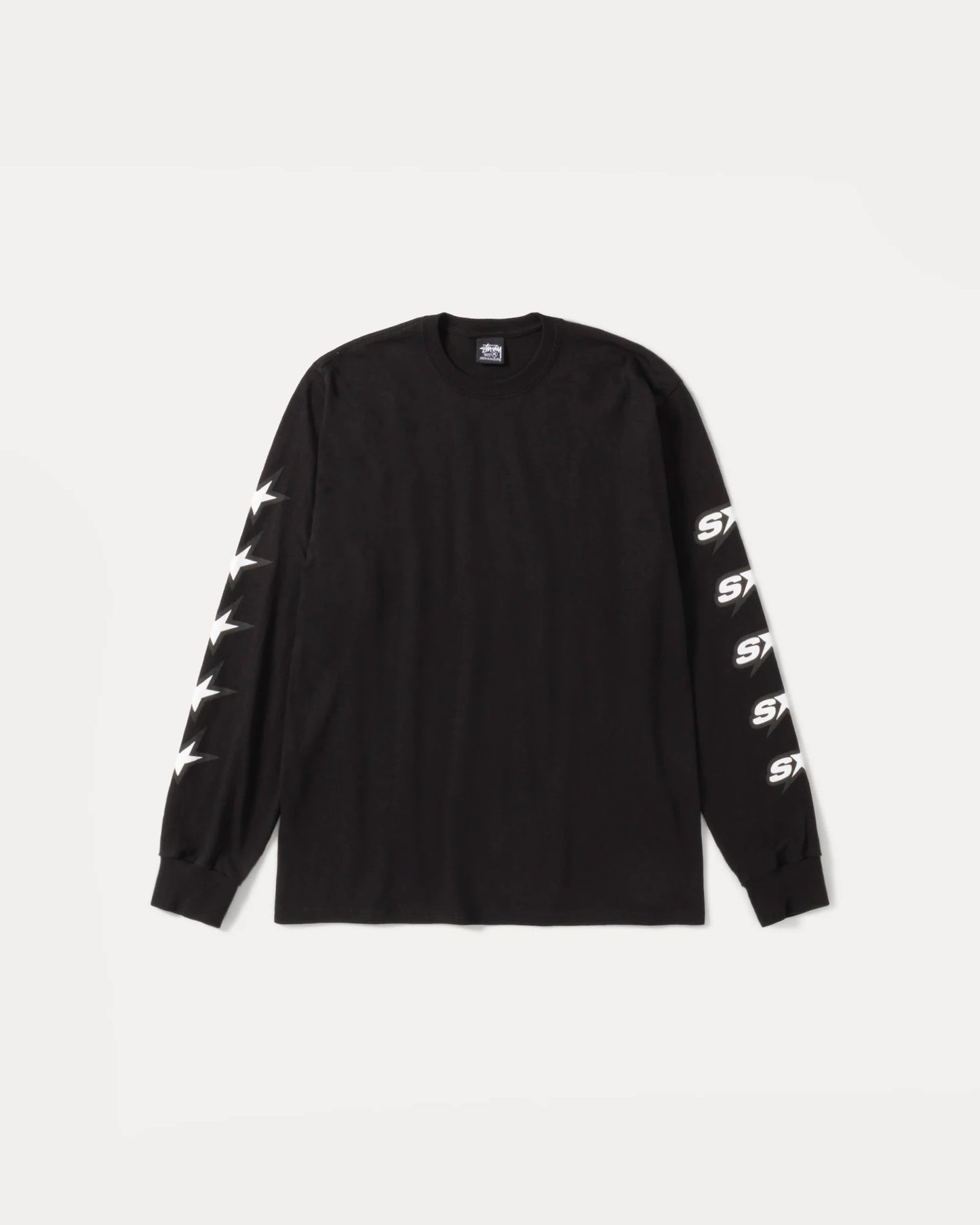 STUSSY SPEEDWAY L/S TEE ( BLACK)
