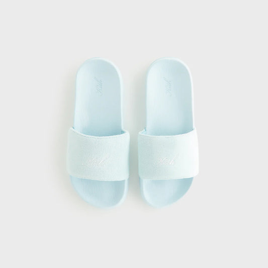 Kith Women Terry Slides Blue