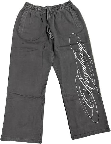 GV Gallery Calligraphy Black Sweatpants
