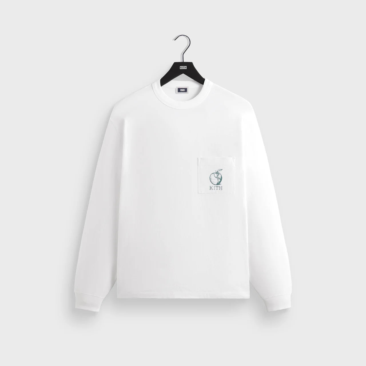 Kith & Kin Universal Apple White L/S Tee