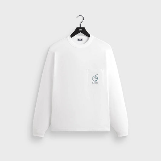 Kith & Kin Universal Apple White L/S Tee