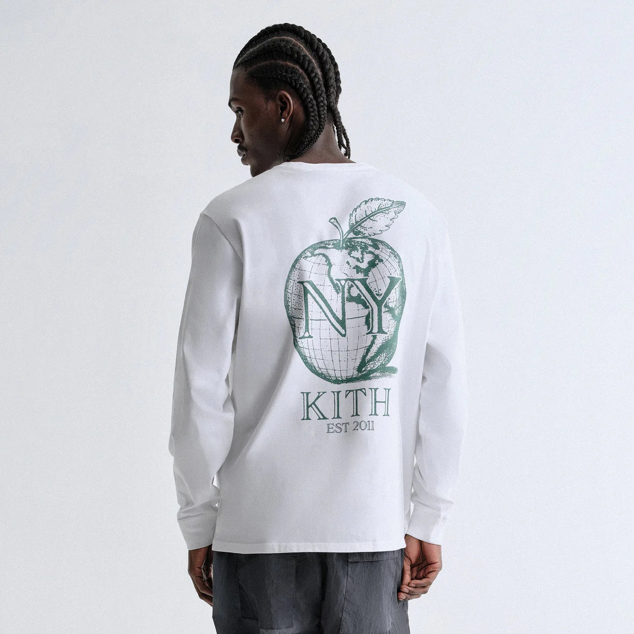 Kith & Kin Universal Apple White L/S Tee