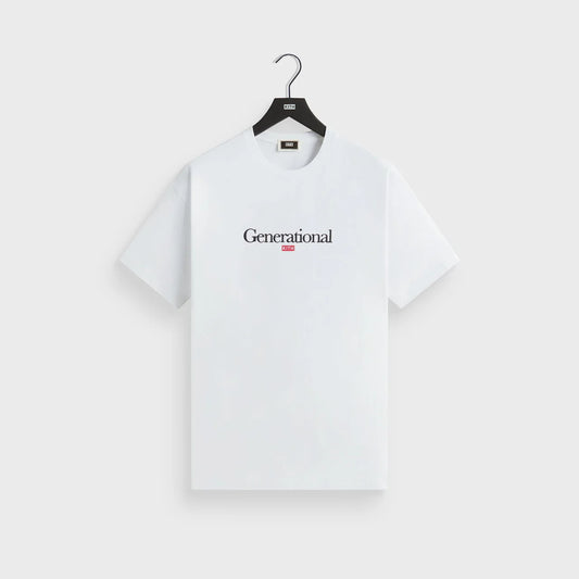 Kith Generational Quote White Tee