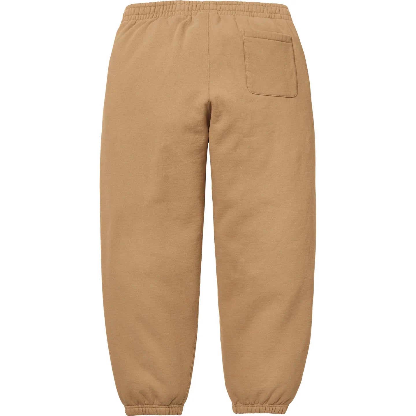 Supreme Satin Appliqué Sweatpants (Light Tan)