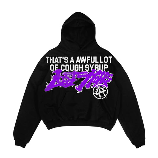 ALOCS x Lost Hills V1 Black Hoodie