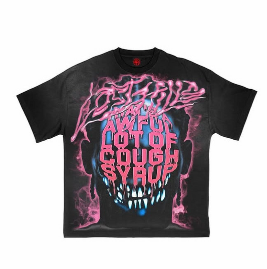 ALOCS x Lost Hills Tee Black/Pink