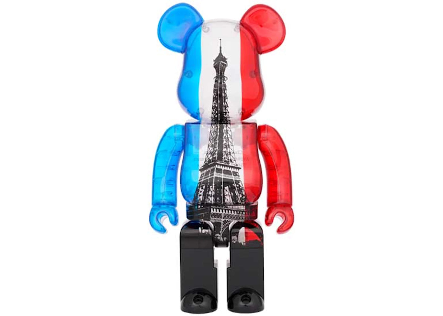 Medicom Bearbrick Eiffel Tower Tricolor 1000% *Preowned*