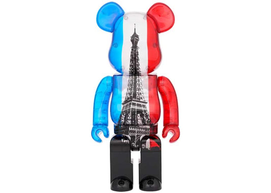 Medicom Bearbrick Eiffel Tower Tricolor 1000% *Preowned*