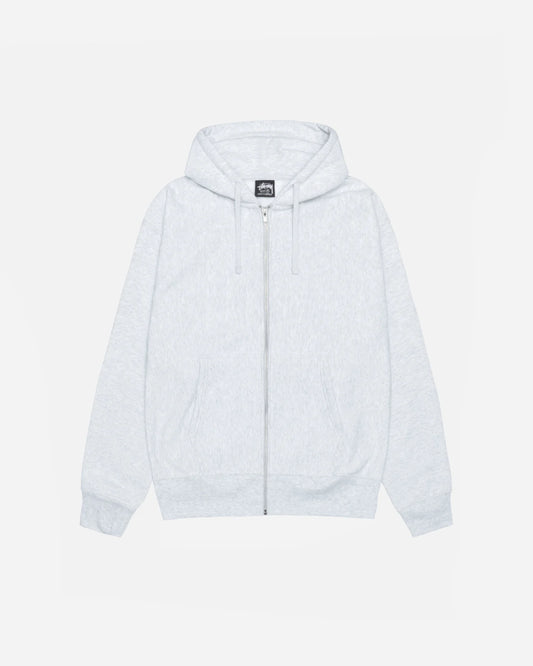 Stussy Tonal Grey Zipup Hoodie