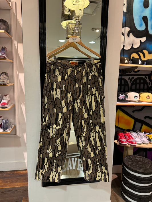 FTP Double Knee Camo Carpenter Pants