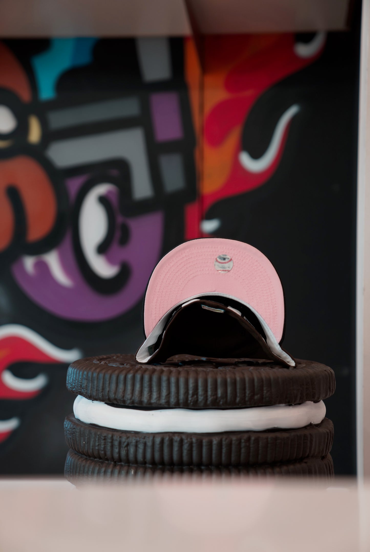 New Era Fitted Tampa Bay Rays Brown/Pink/Yellow