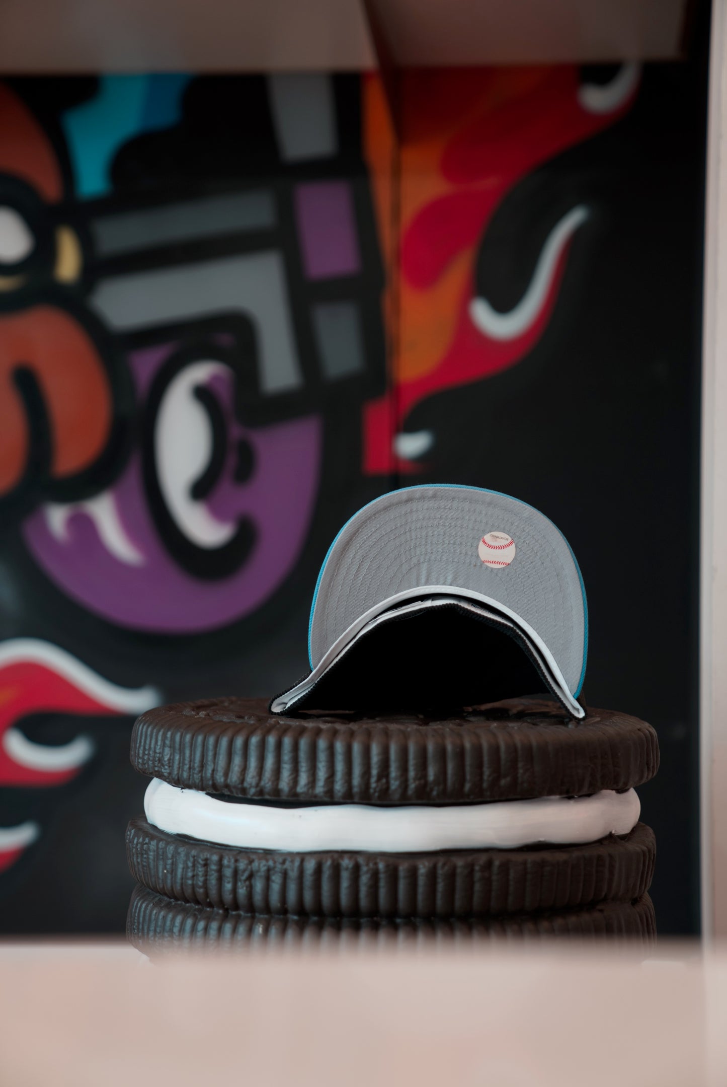 New Era Fitted Los Angeles Dodgers Black/Grey/ Baby Blue