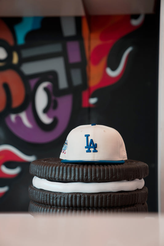 New Era Fitted Los Angeles Dodgers Off-White/Green/Blue