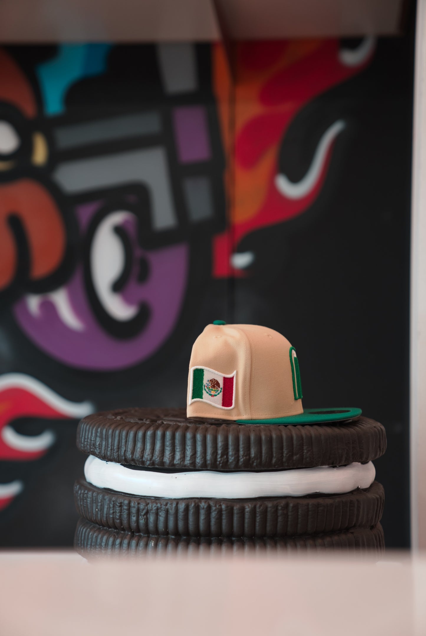 New Era Fitted Mexico Tan/Grey/Green