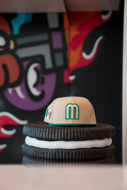 New Era Fitted Mexico Tan/Grey/Green
