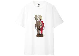 KAWS X Uniqlo Flayed Tee White
