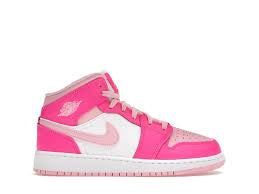 Jordan 1 Mid Fierce Pink
