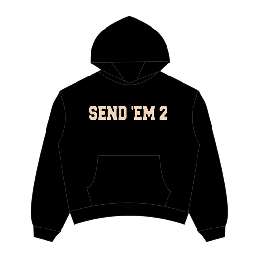 Heaven Arc Logo Hoodie (Black/Cream)