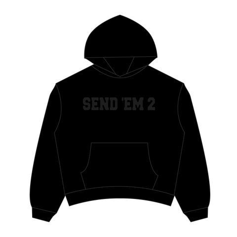 Heaven Arc Logo Hoodie (Black/Black)