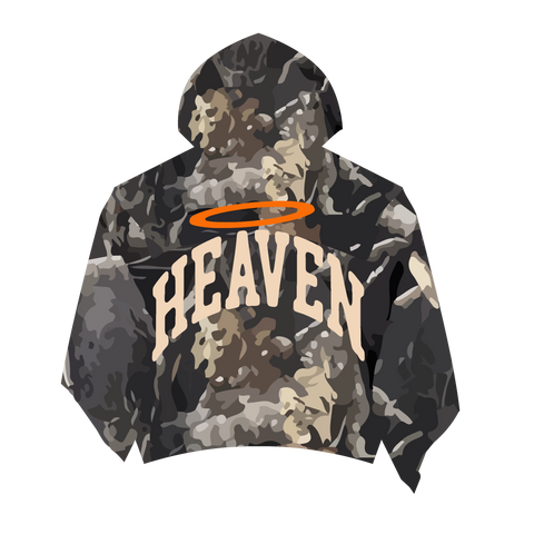 Heaven Arc Logo Hoodie “Dark Camo”