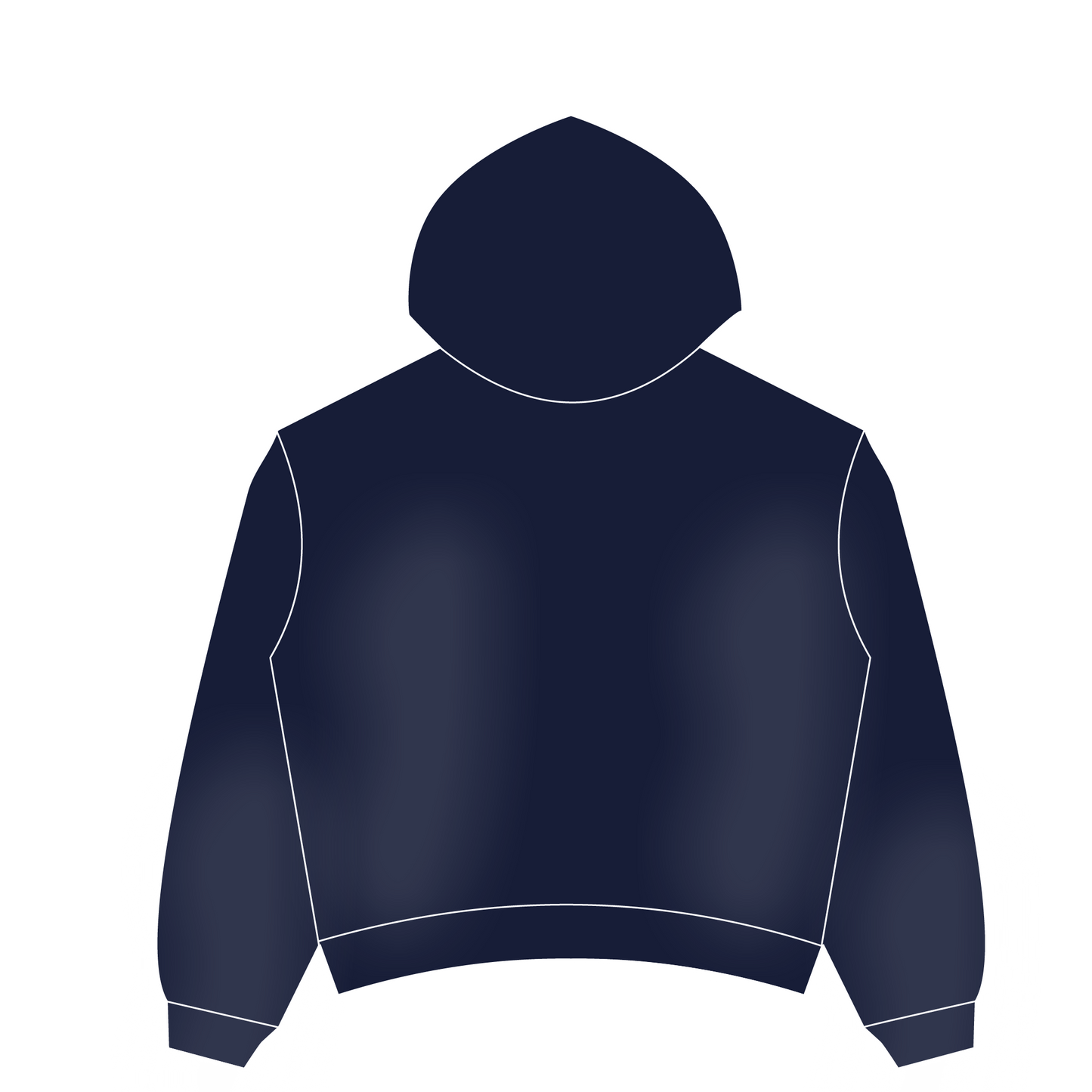 VIRGEN DE GUADALUPE HOODIE (NAVY)