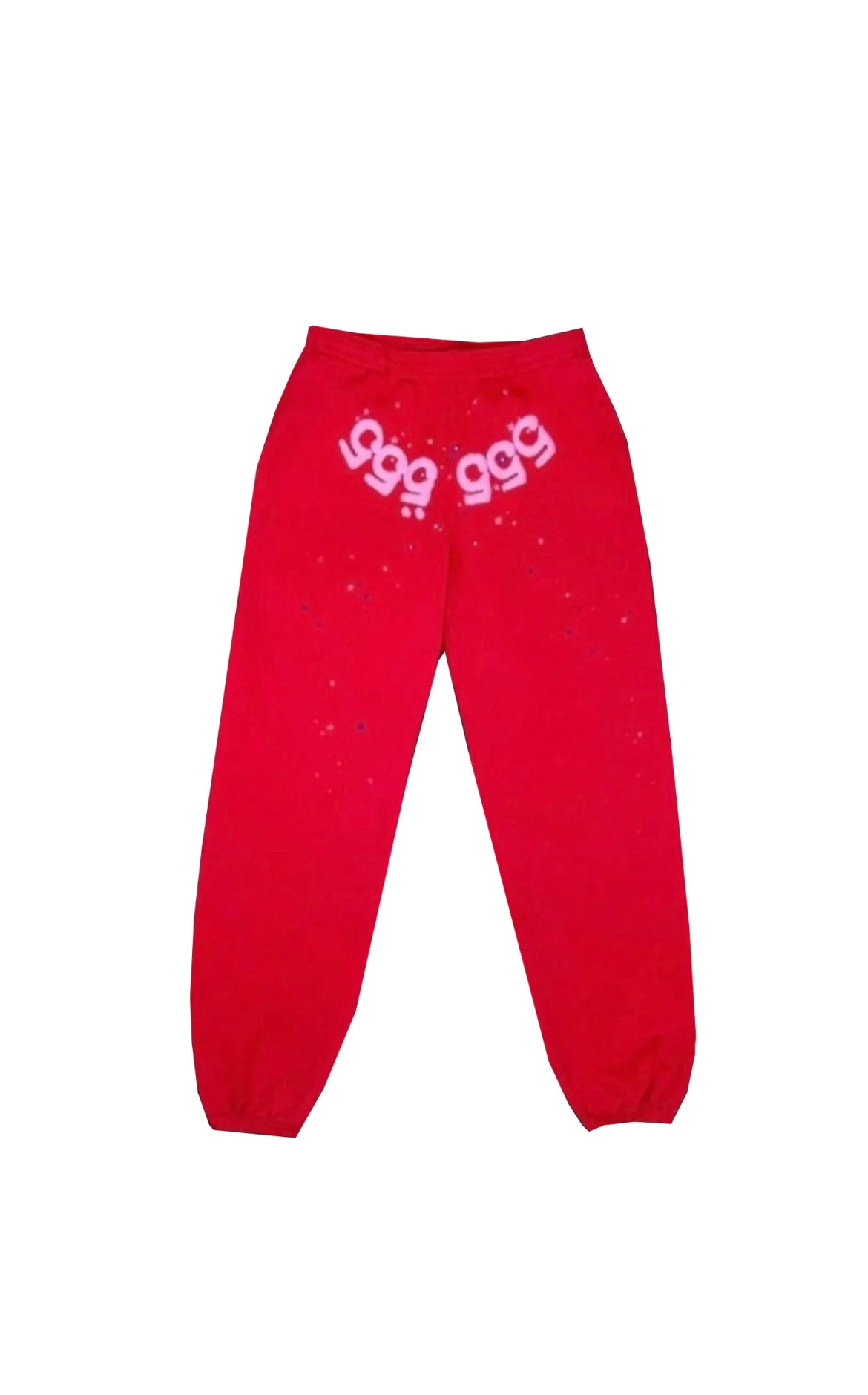 SP5DER Sweatpants Angel Number Red