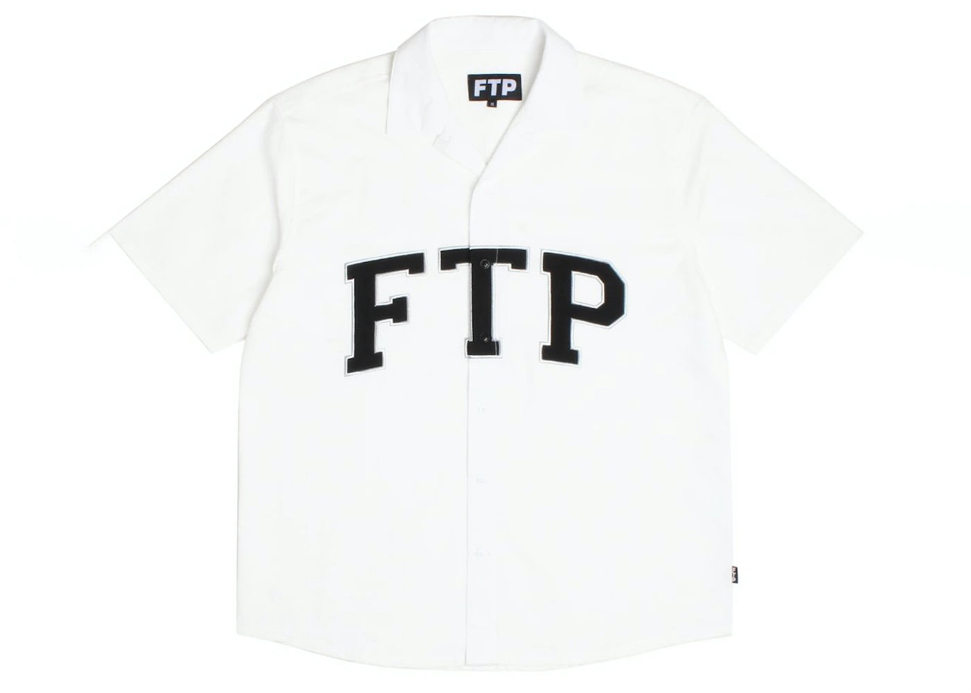 FTP Arch Logo Button Up White