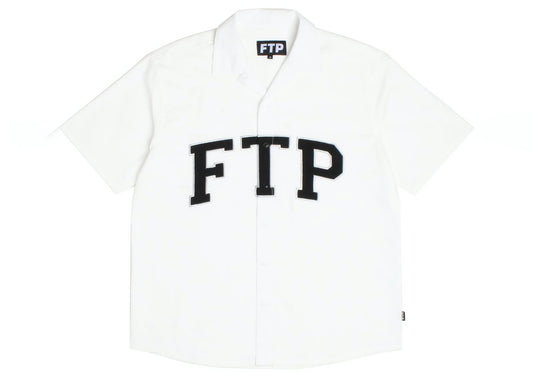 FTP Arch Logo Button Up White
