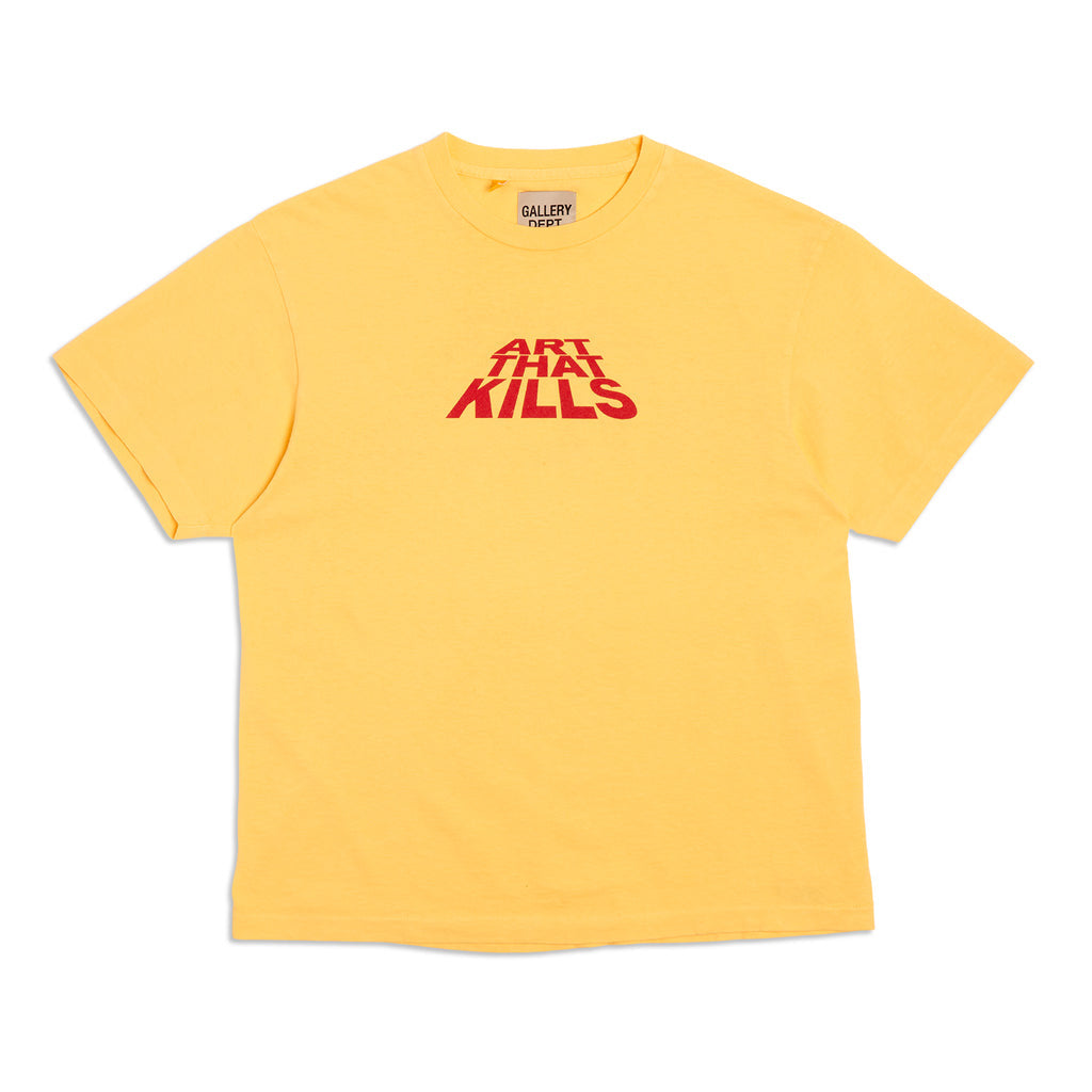 Gallery Dept. Art That Kills Logo Tee Yellow