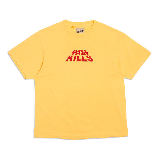 Gallery Dept. Art That Kills Logo Tee Yellow