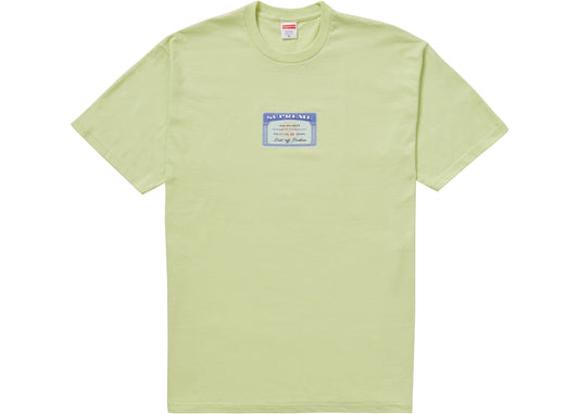 Supreme Social Tee Pale Mint