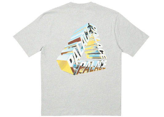 Palace Tri-Chrome Tee Grey