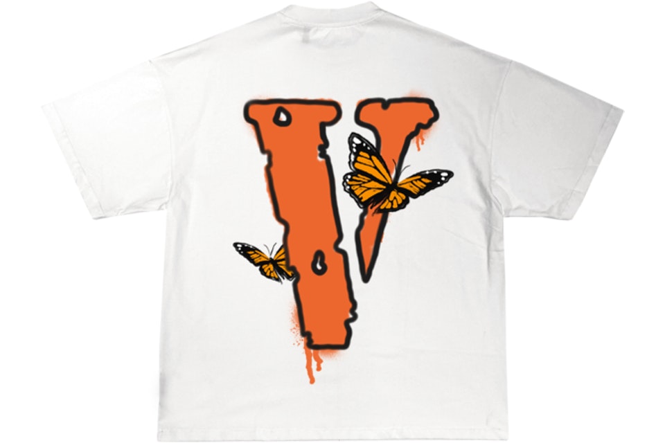 Juice Wrld x Vlone Butterfly T-shirt - Heaven Sneaker Shop
