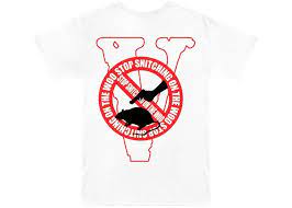 VLONE x Pop Smoke Stop Snitching on the Woo Tee White