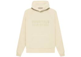 Fear of God Essentials Hoodie Egg Shell