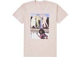Supreme American Picture Tee Heather Light Pink
