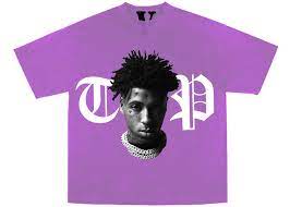VLONE x NBA Youngboy Peace Hardly Tee Purple