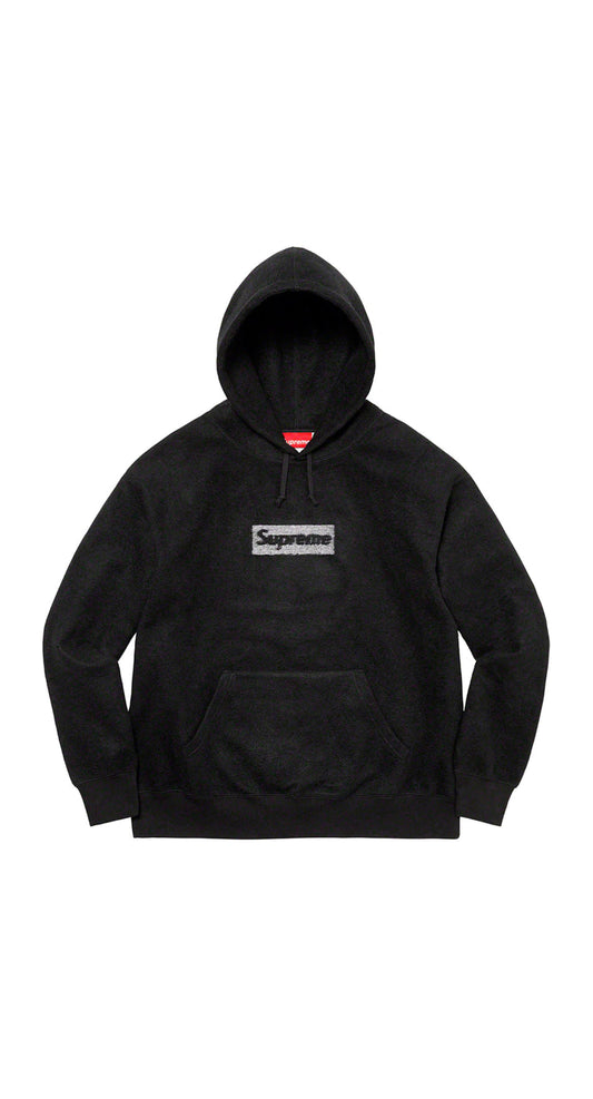 Inside Out Box Logo Hoodie (Black)