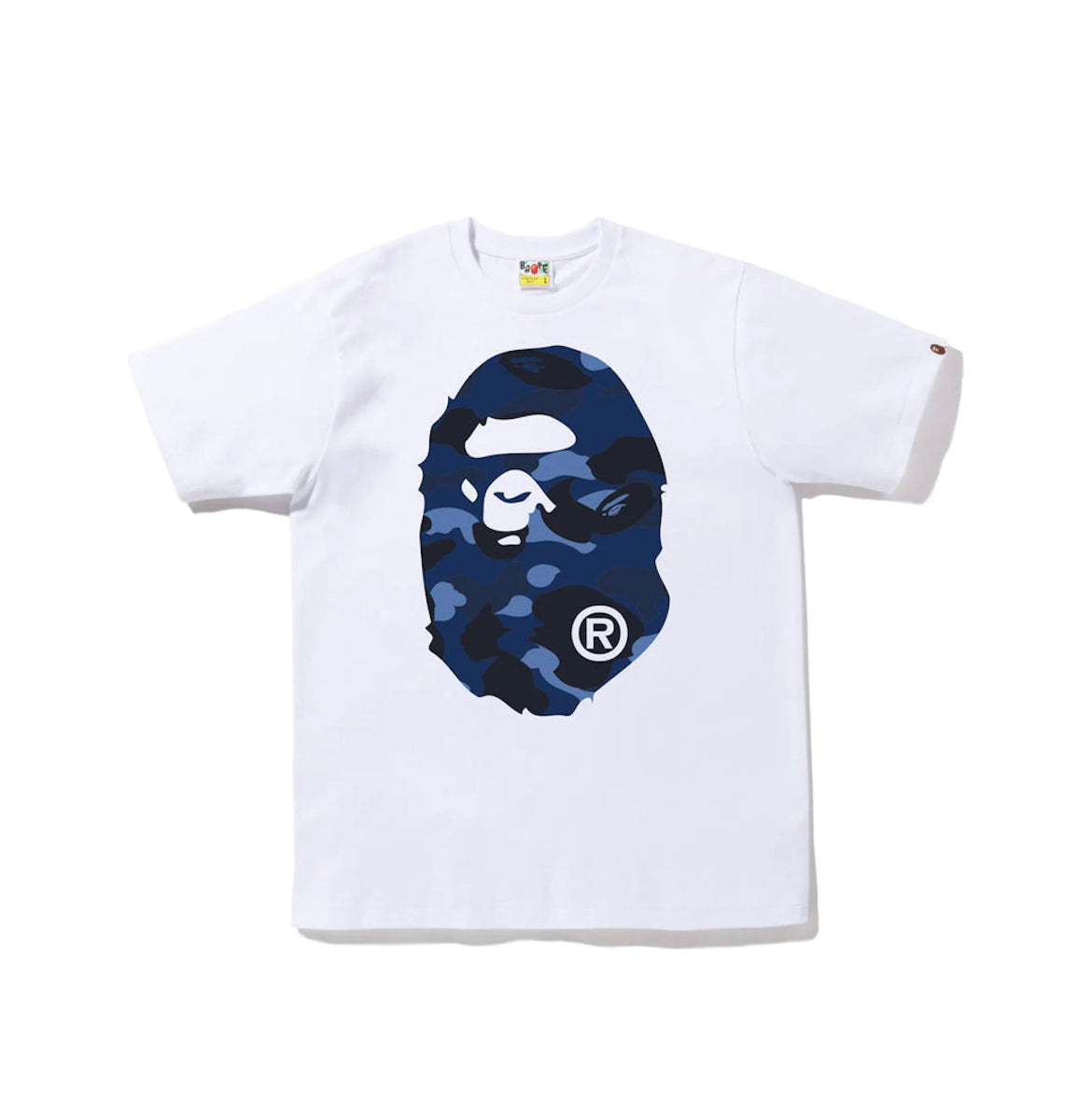 BAPE Color Camo Big Head White/Blue