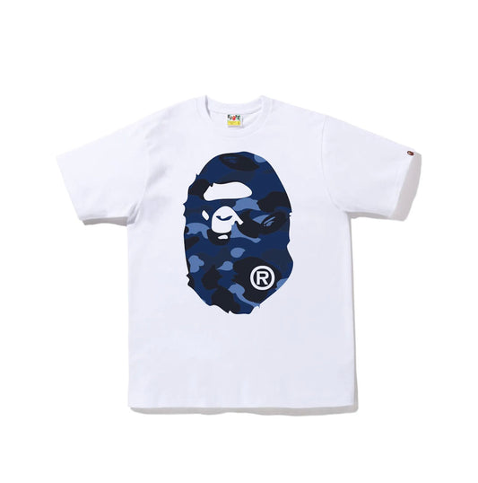 BAPE Color Camo Big Head White/Blue