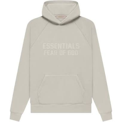 Fear of God Essentials Hoodie Smoke